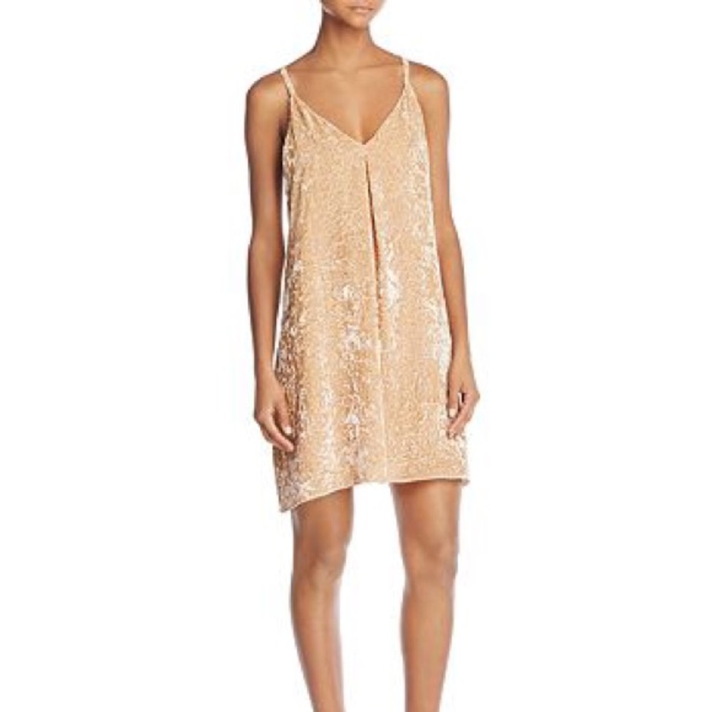 Alice + Olivia Fierra Crushed Velvet Dress
